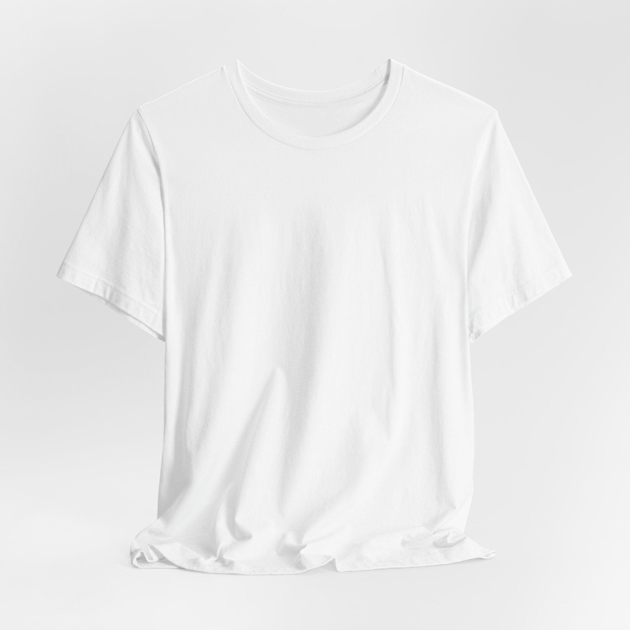 Classic White Tee — Unisex Jersey Short Sleeve T-Shirt