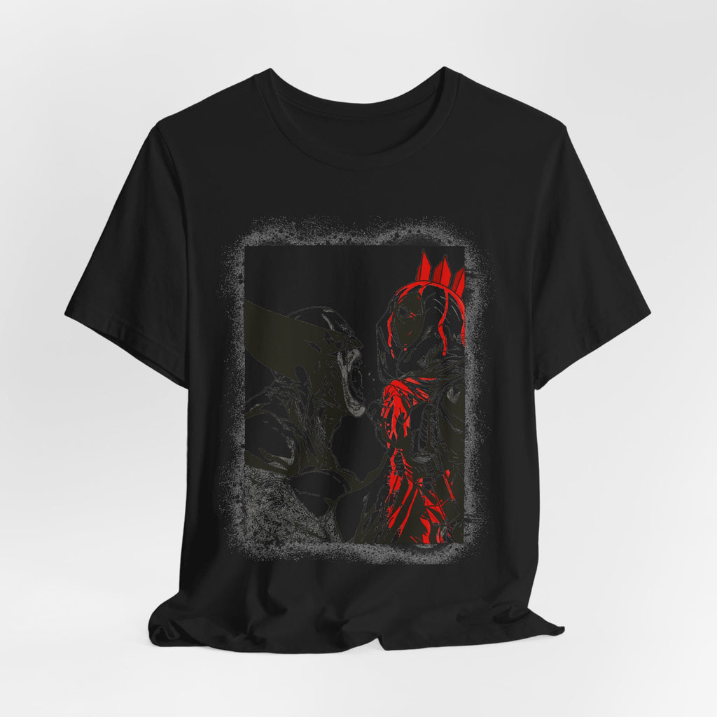 Graphic Tee — Deadpool vs Batman Illustration Shirt