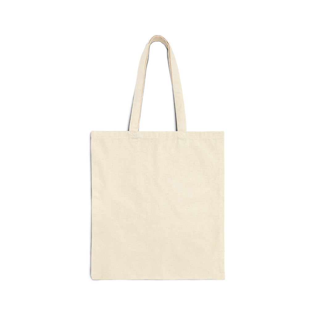 Tote Bag — "Sweet Dreams" Flaming Skull Canvas Tote, Gothic Aesthetic Reusable Shopper