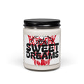Scented Soy Candle — “Sweet Dreams” 9oz Jar (Bold Red Skull Design)